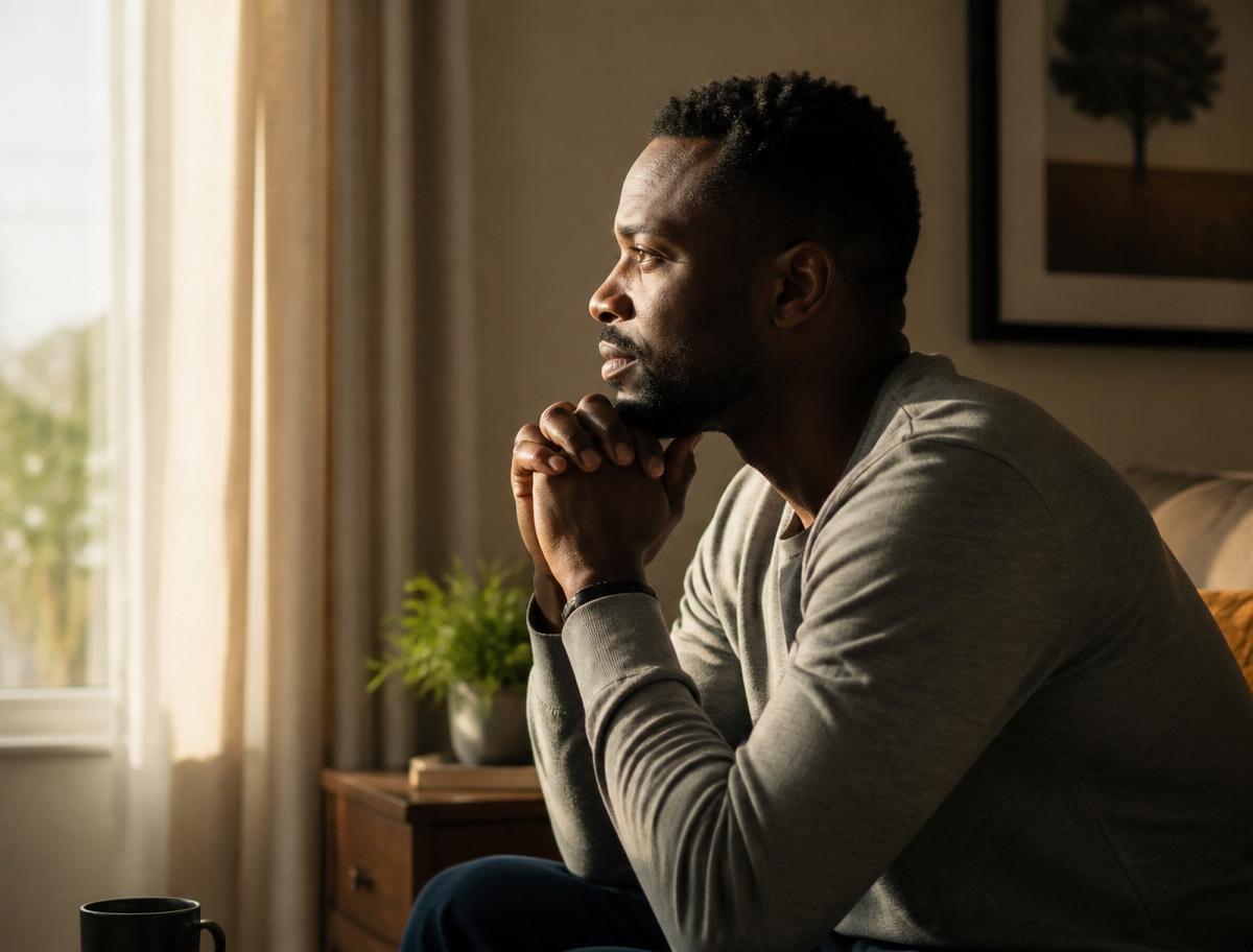 A moment of reflection during counselling